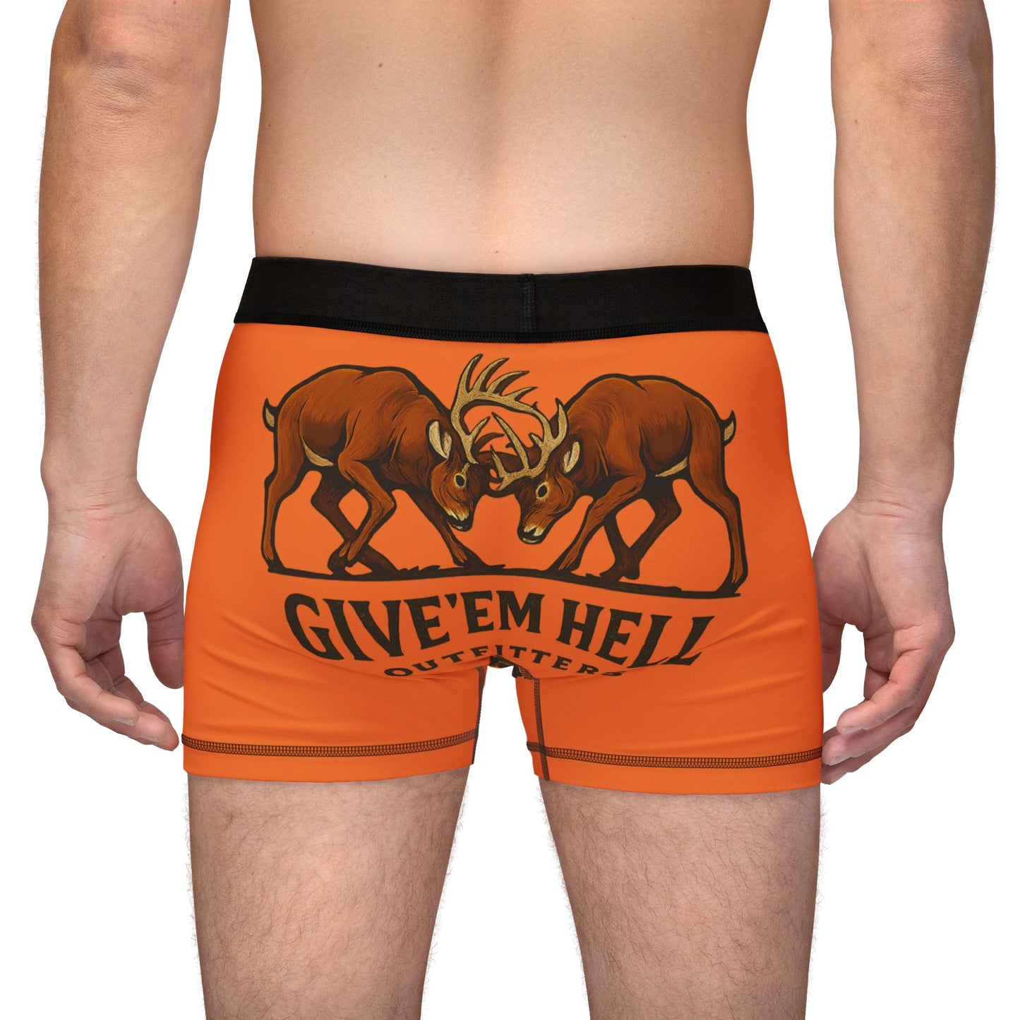 Bold Men's Boxers, Funny Underwear, Gift for Him, Casual Loungewear, Comfortable Boxers