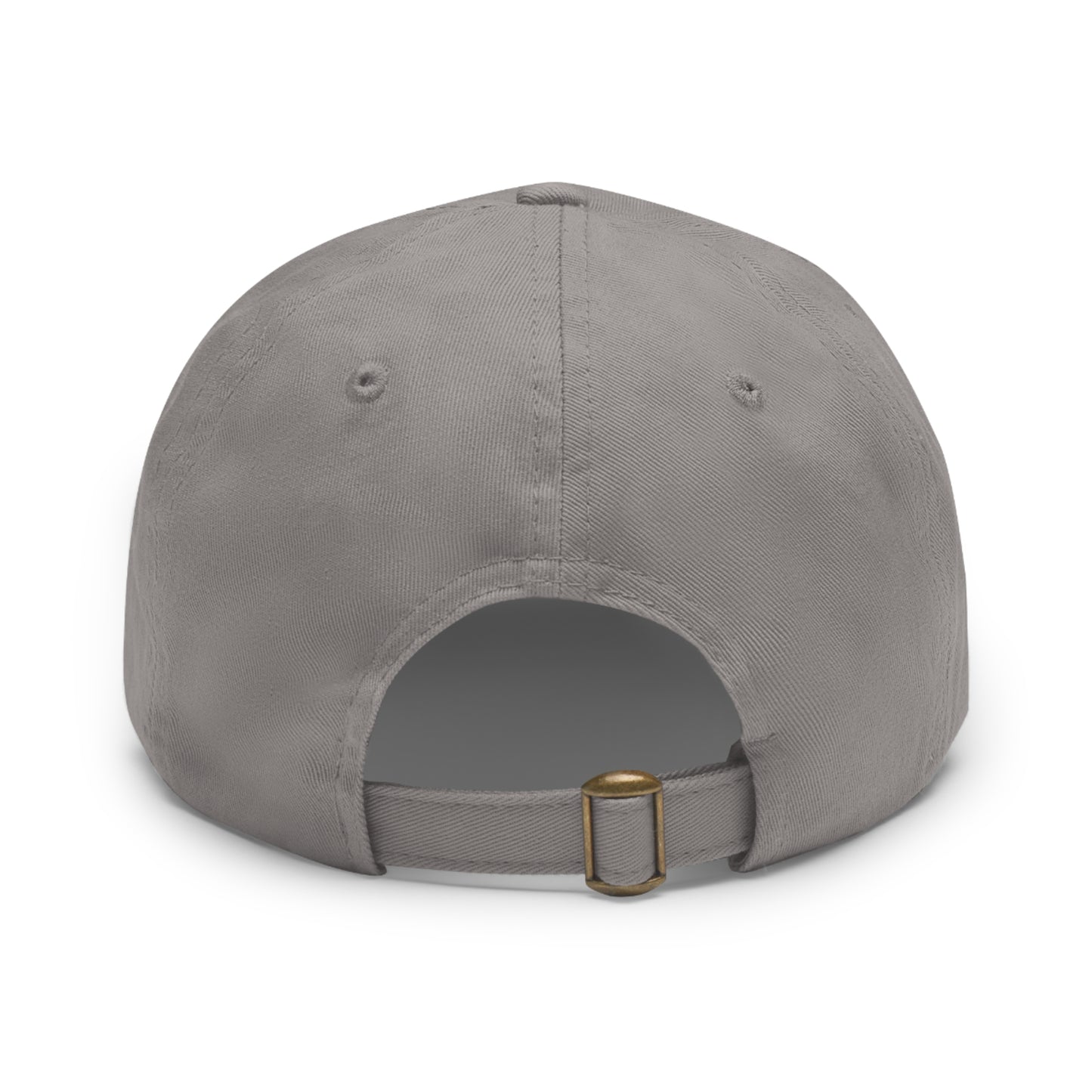 Leather Patch Dad Hat - Give 'Em Hell Outfitters, Casual Cap, Outdoor Hat, Father's Day Gift, Trendy Everyday Wear