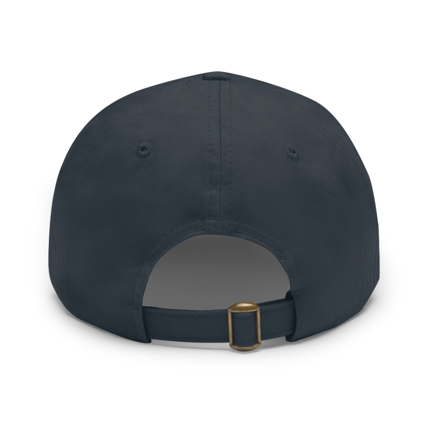 Leather Patch Dad Hat - Give 'Em Hell Outfitters, Casual Cap, Outdoor Hat, Father's Day Gift, Trendy Everyday Wear