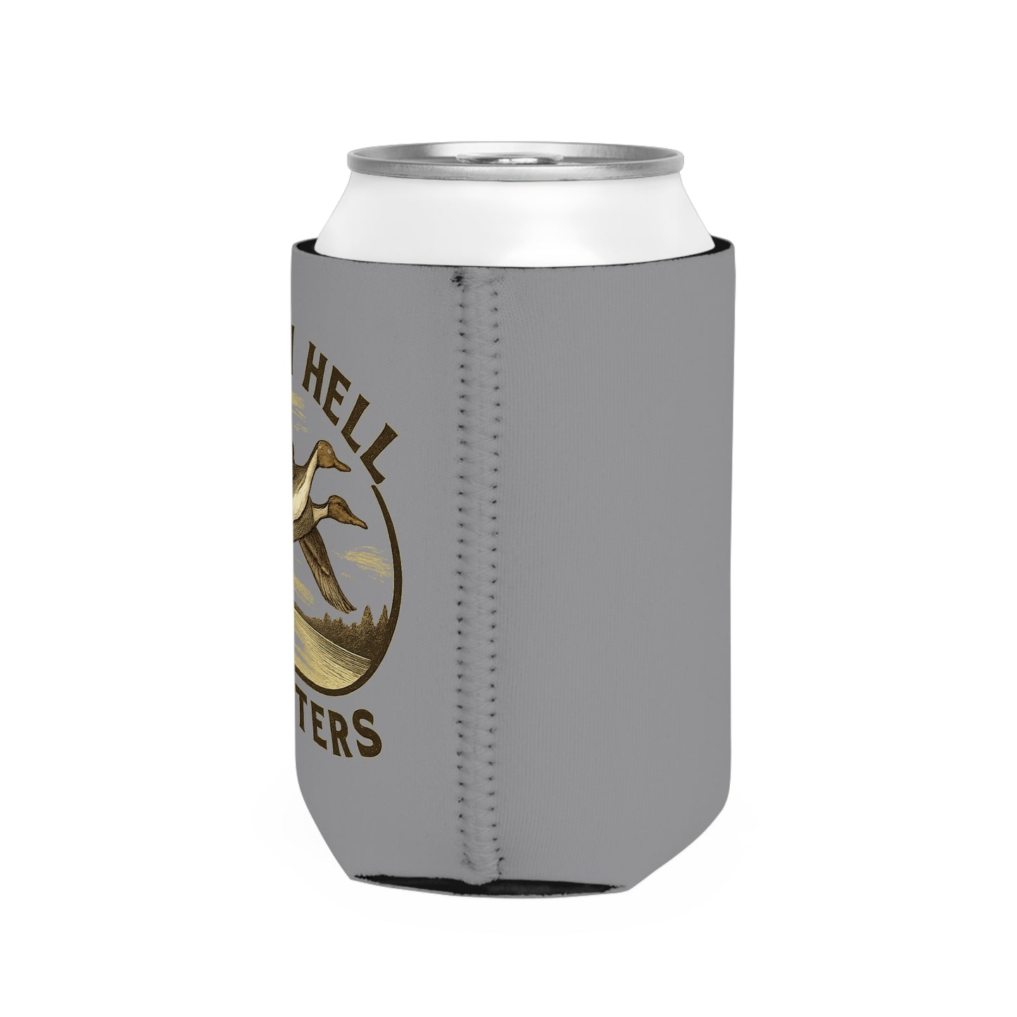 Nature-Inspired Can Cooler Sleeve for Outdoor Enthusiasts, BBQs, Camping, Gifts for Hunters, Fishing Adventures, Tailgating
