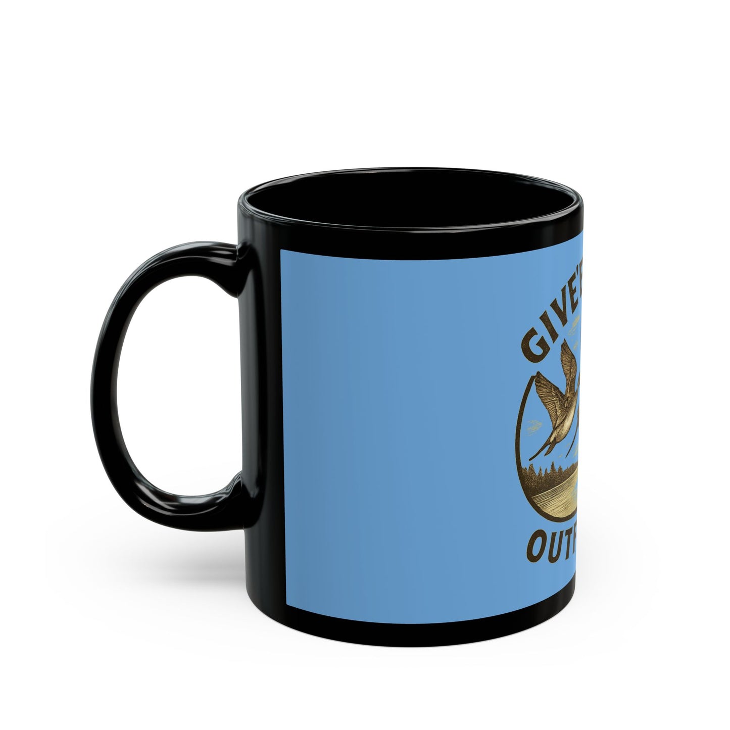 Vintage-Inspired Hunting Mug | Perfect for Outdoor Enthusiasts, Fishermen, Campers, and Gift Giving