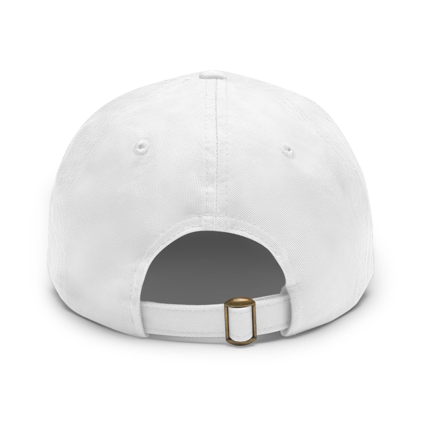 Leather Patch Dad Hat - Give 'Em Hell Outfitters, Casual Cap, Outdoor Hat, Father's Day Gift, Trendy Everyday Wear