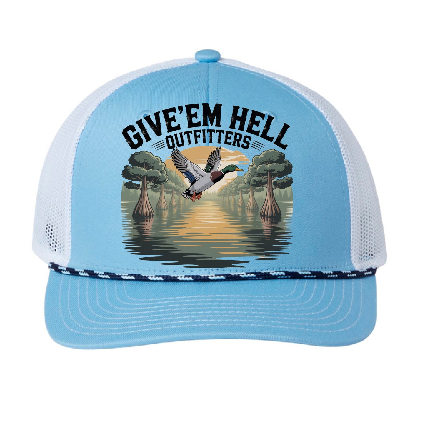 Columbia Blue/ White - FRONT