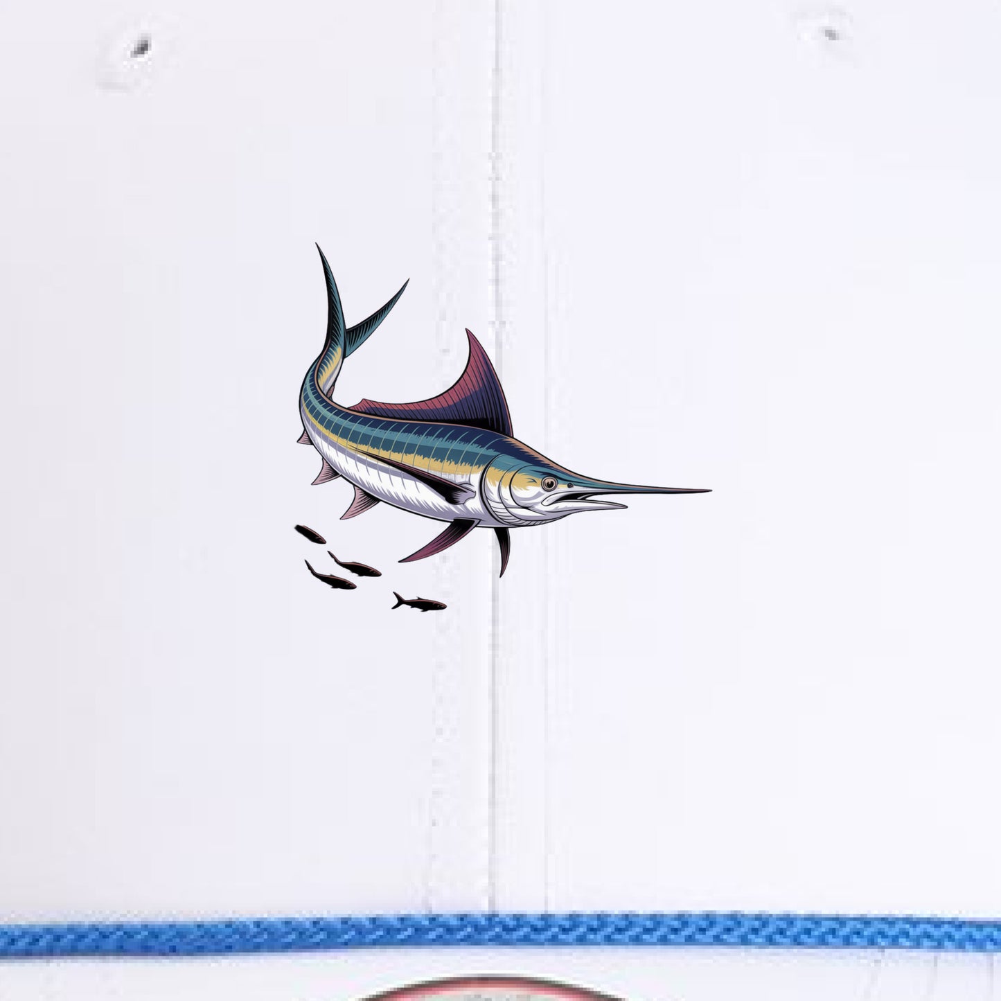 White/ Royal - FRONT