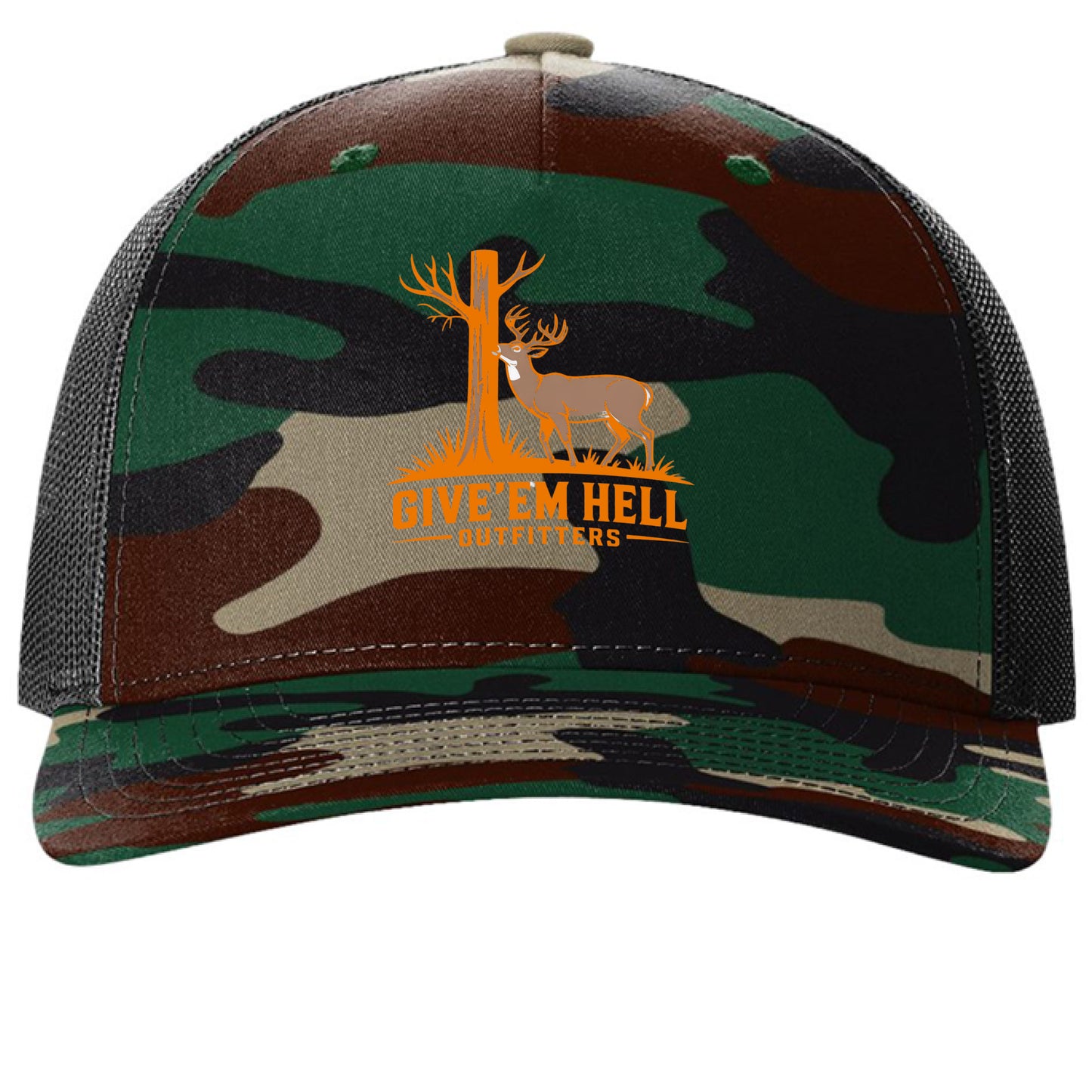 Admiral Duck Camo/ Black - FRONT