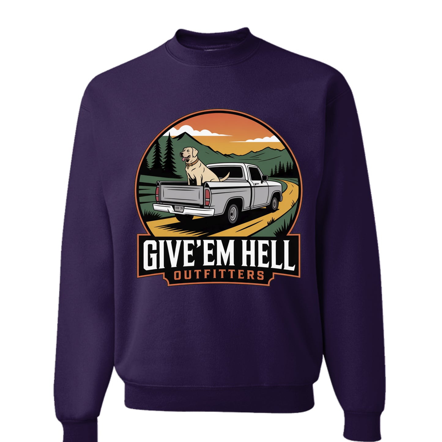 Military Green Heather - FRONT
