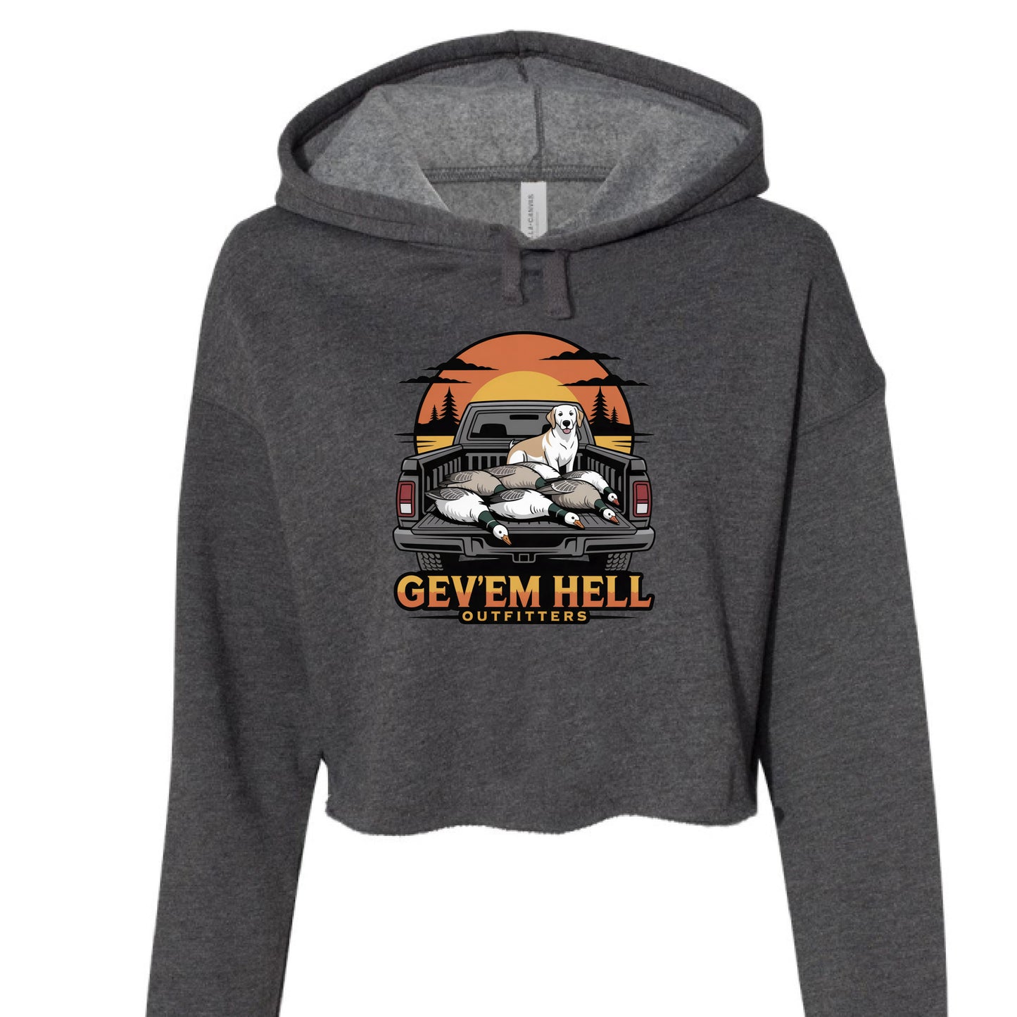 DARK GRY HEATHER - FRONT