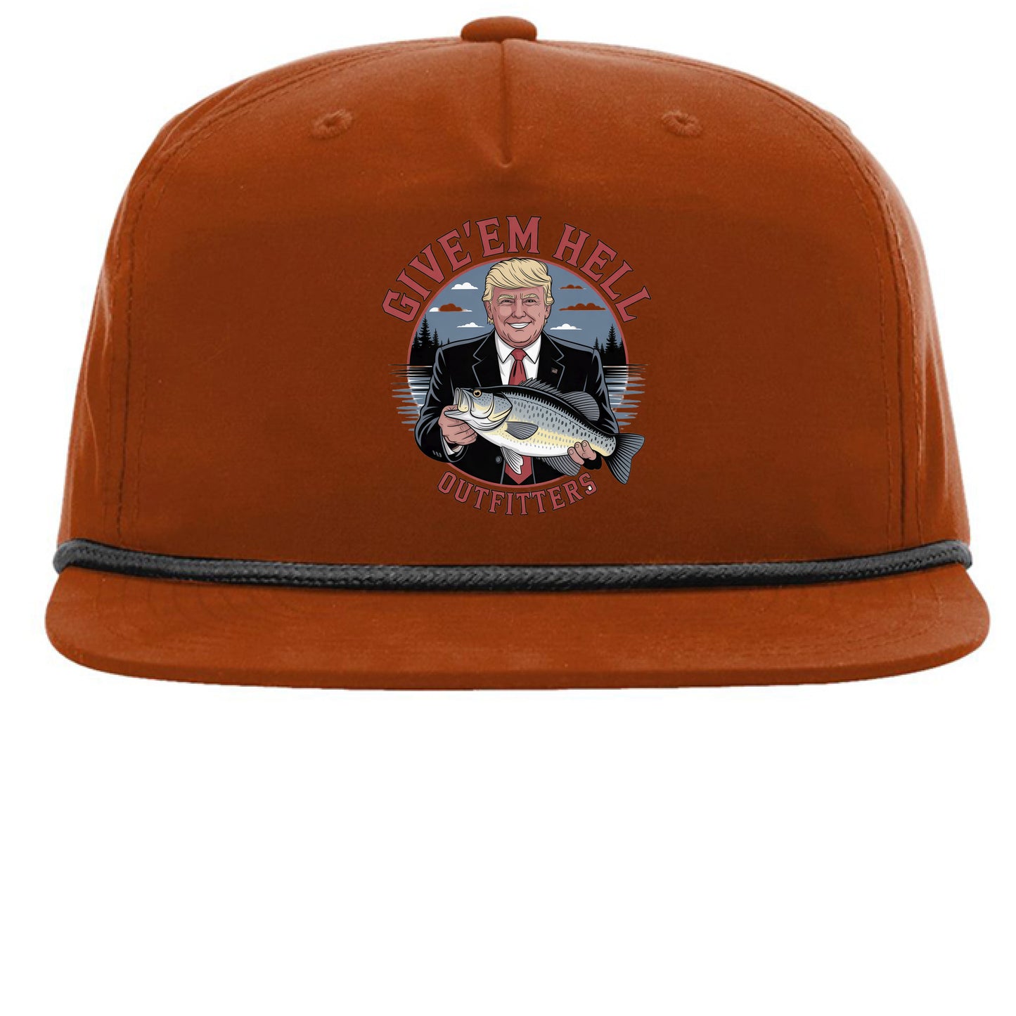 Dark Orange/ Black - FRONT