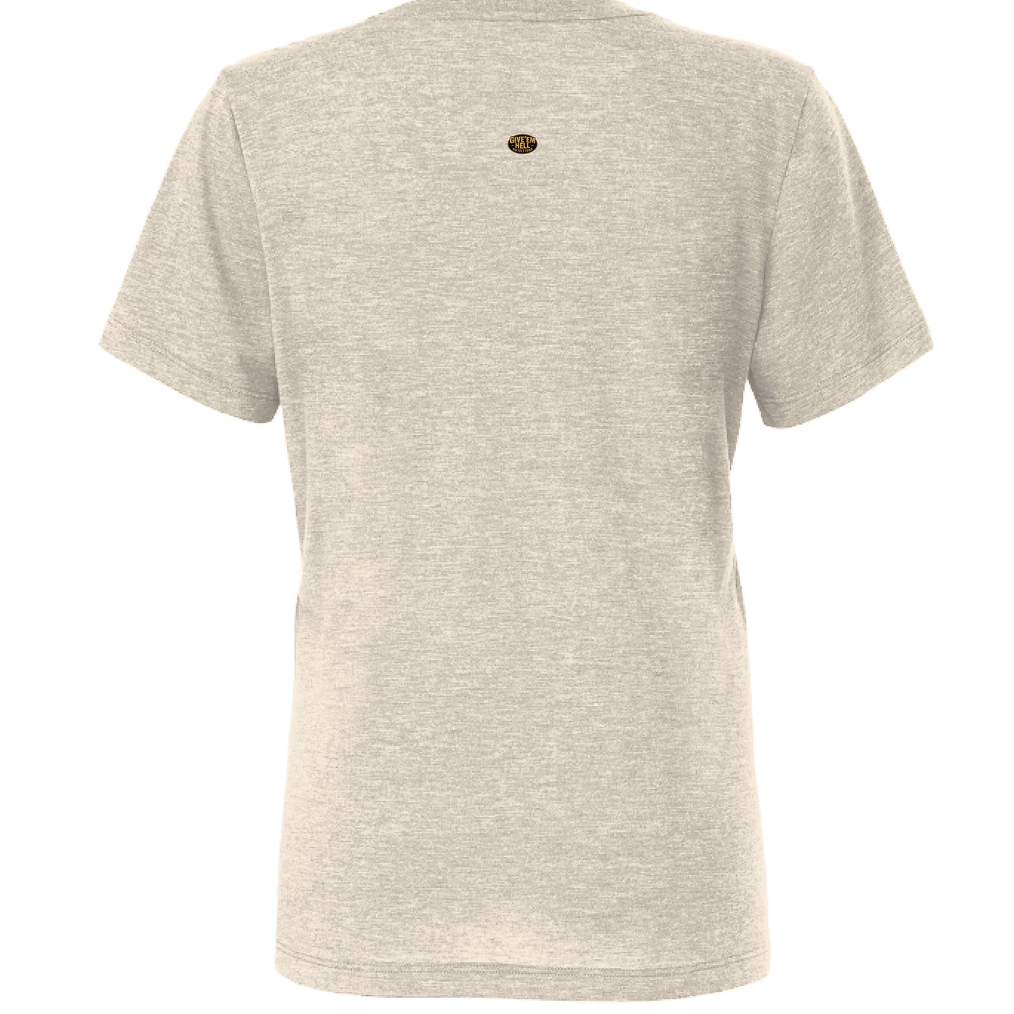 Solid Natural Triblend - BACK