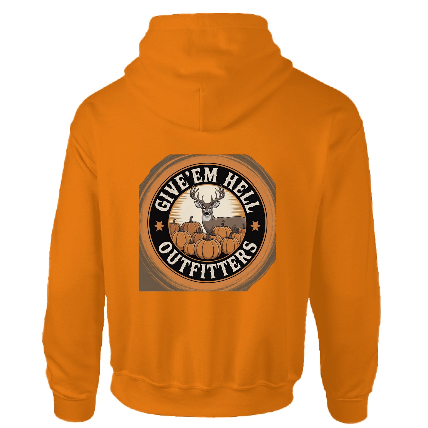 SAFETY ORANGE - BACK