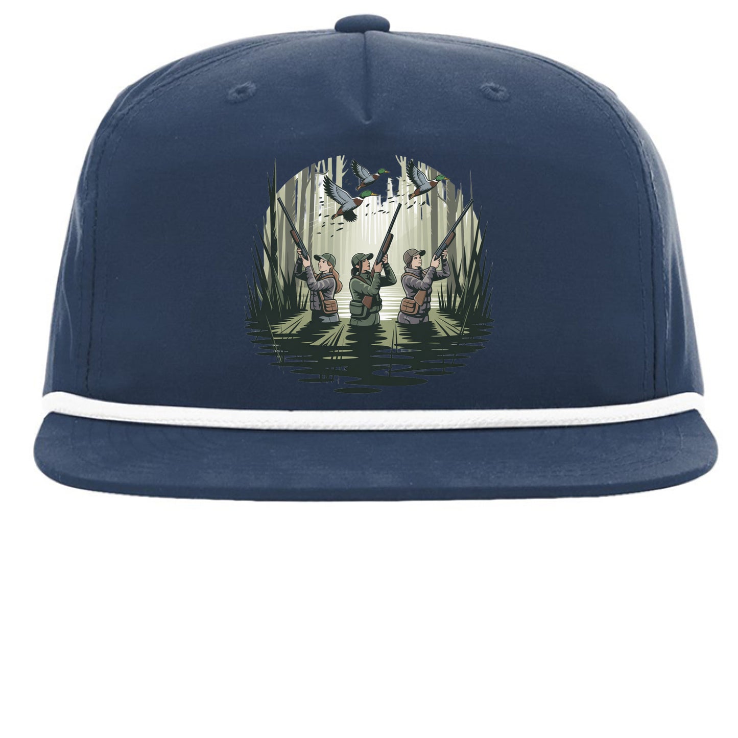 Navy/ White - FRONT