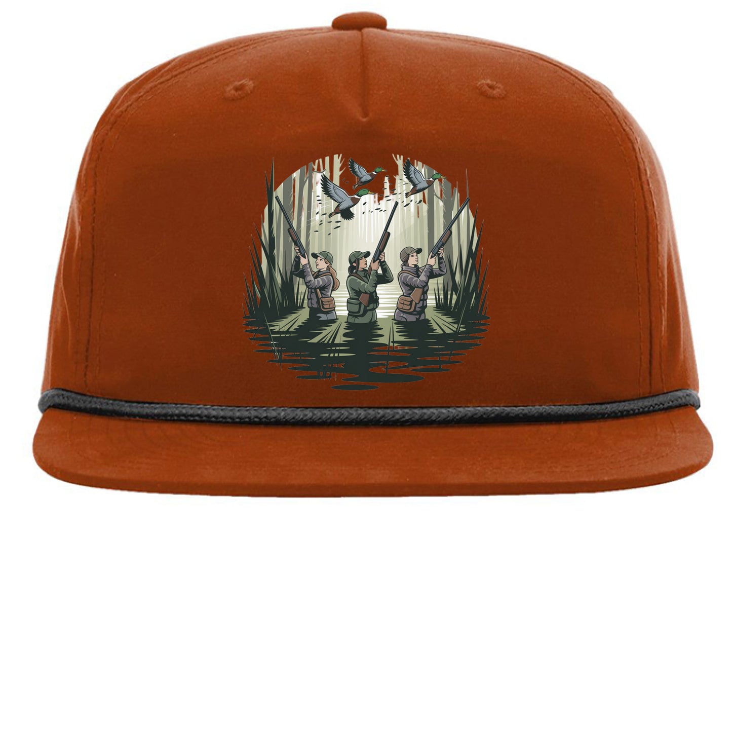 Dark Orange/ Black - FRONT