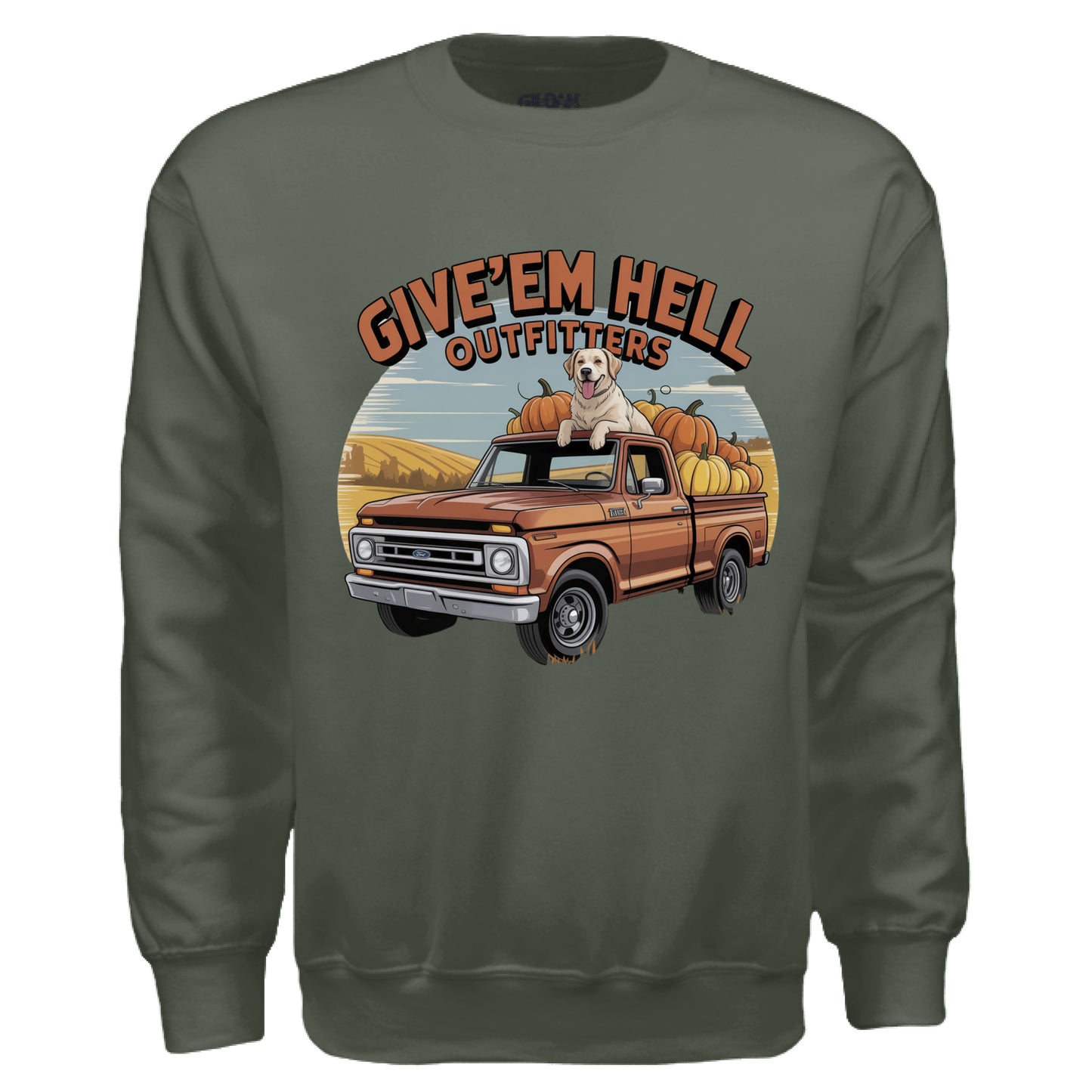 MILITARY GREEN - FRONT