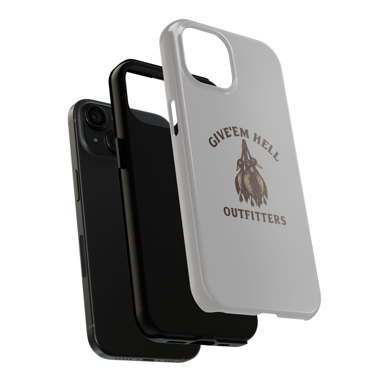 Tough Phone Case - Give 'Em Hell Outfitters, Durable Cover, Gift for Adventurers, Outdoor Enthusiasts, Unique Phone Accessory, Ideal [...]