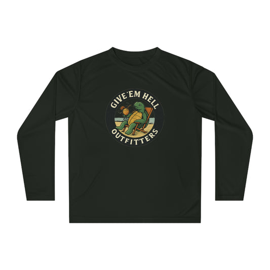 Unisex Performance Long Sleeve Shirt - Vintage Outdoor Adventure Tee, Perfect Gift for Nature Lovers and Campers, Ideal for Hiking, [...]