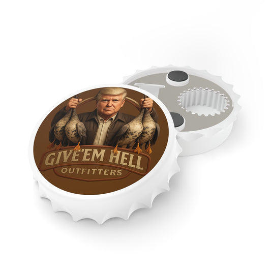 Hunting-Themed Bottle Opener, Unique Gift for Hunters, Father’s Day Barware, Outdoor Enthusiasts Accessory, Party Favor for Men