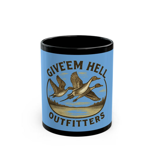 Vintage-Inspired Hunting Mug | Perfect for Outdoor Enthusiasts, Fishermen, Campers, and Gift Giving