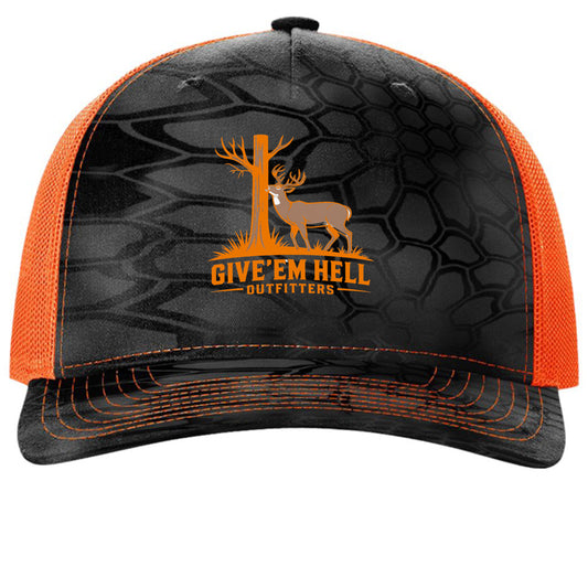 Kryptek Typhon/ Neon Orange - FRONT