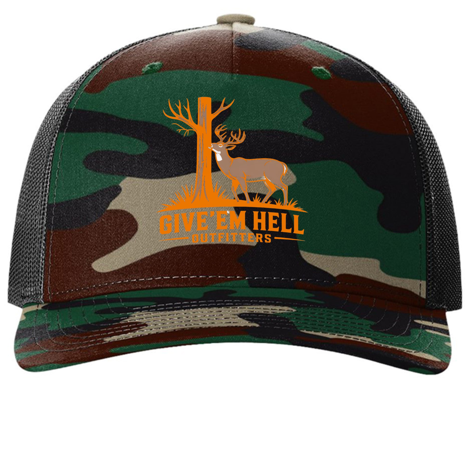 Admiral Duck Camo/ Black - FRONT