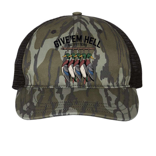 Mossy Oak Bottomland/ Black - FRONT