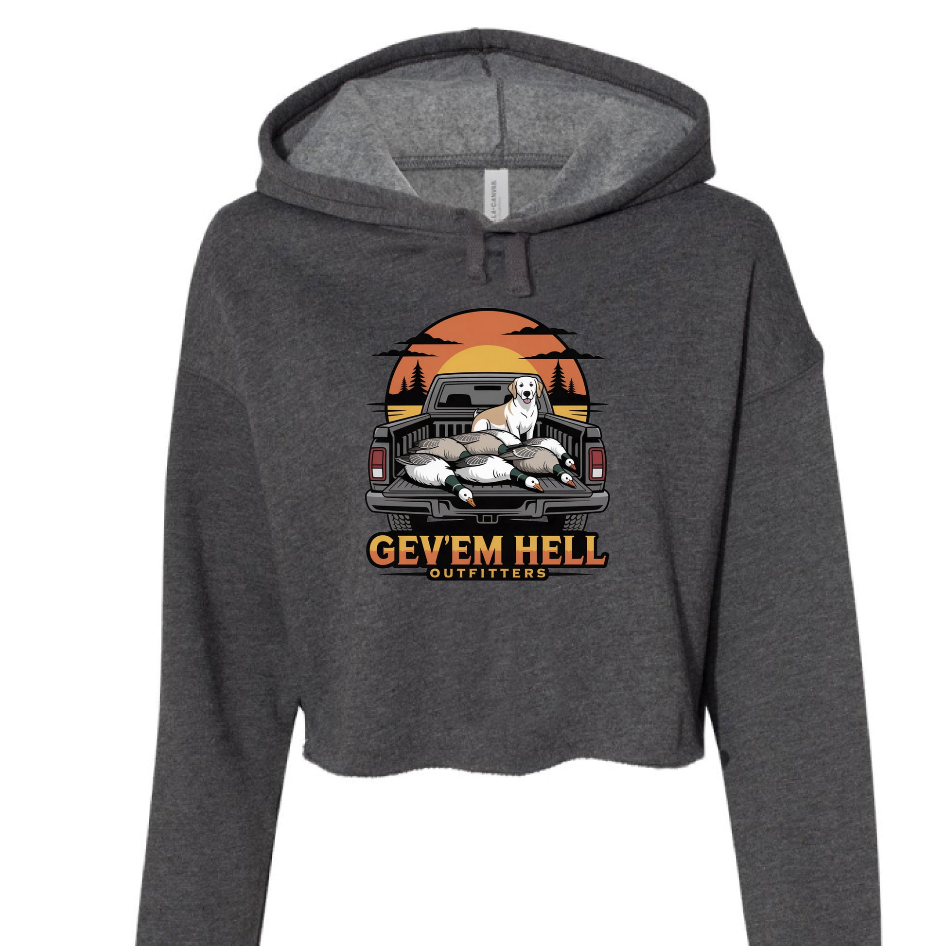 DARK GRY HEATHER - FRONT