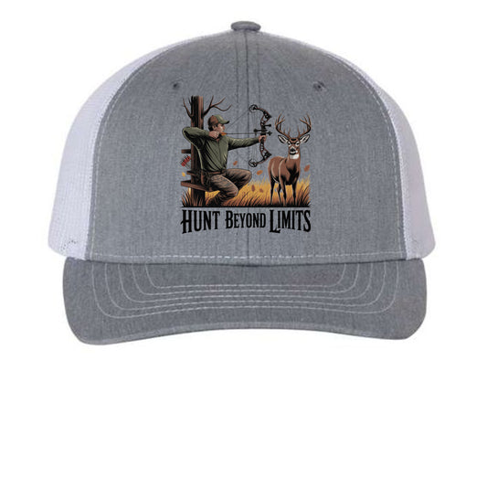 Heather Grey/ White - FRONT