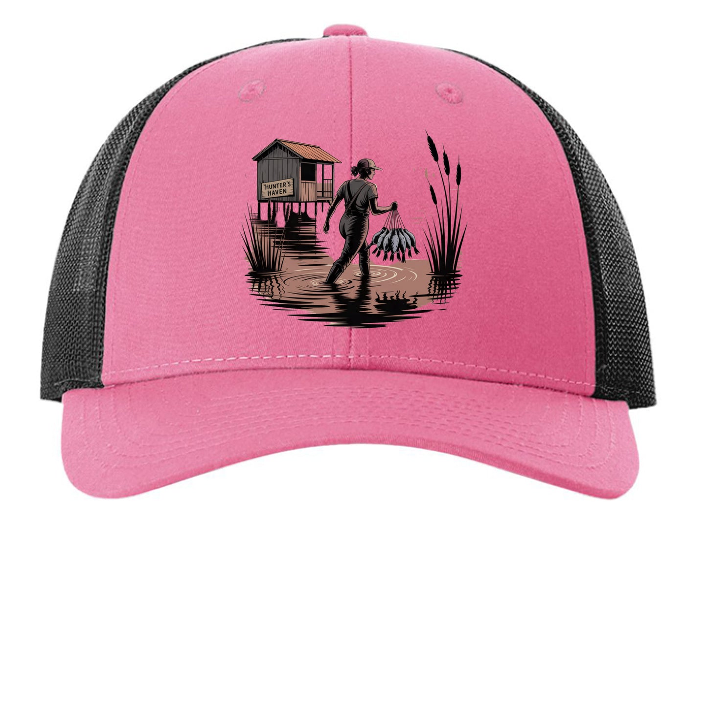 Hot Pink/ Black - FRONT