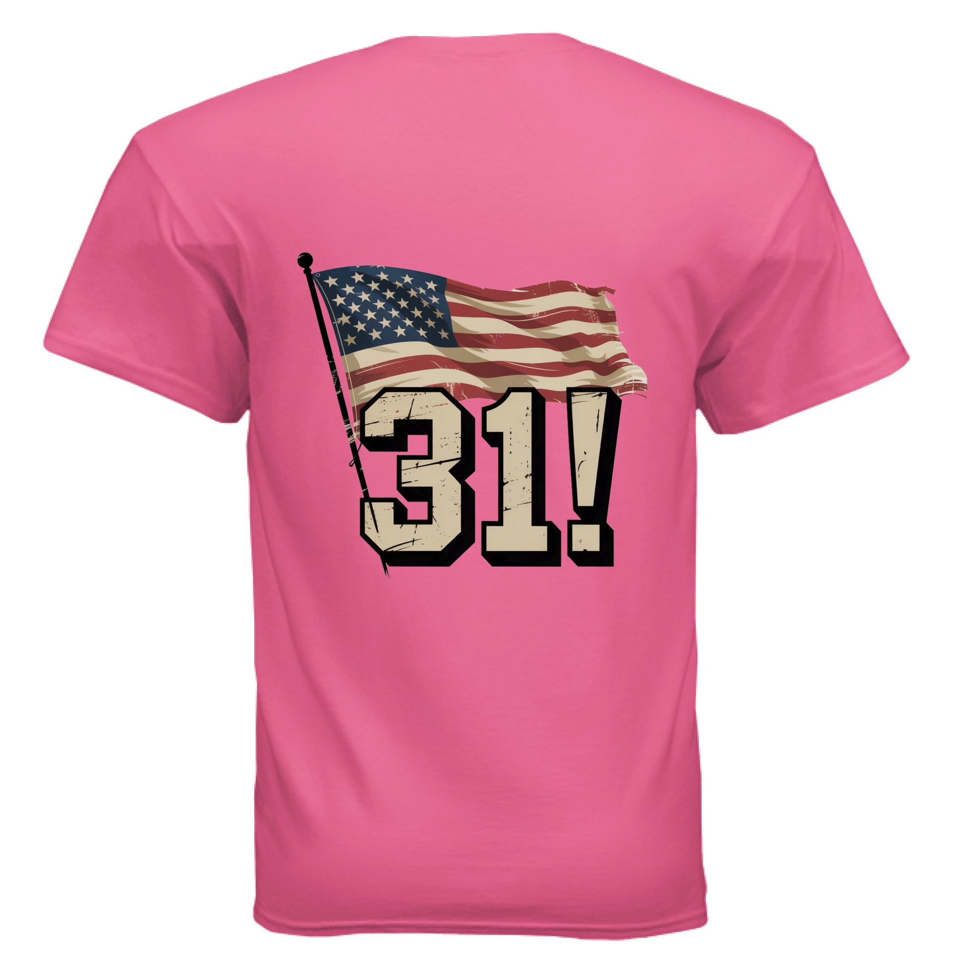 SAFETY PINK - BACK