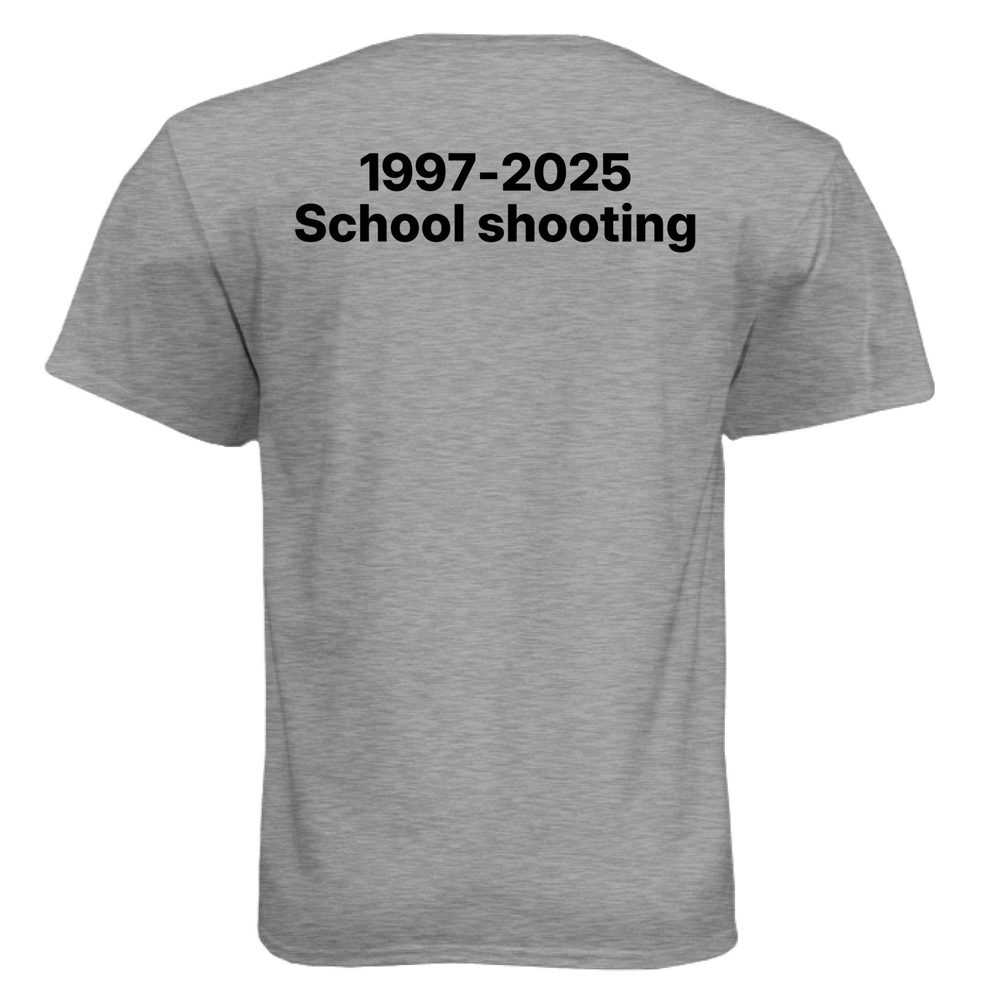 Dark Heather Grey (60/40) - BACK