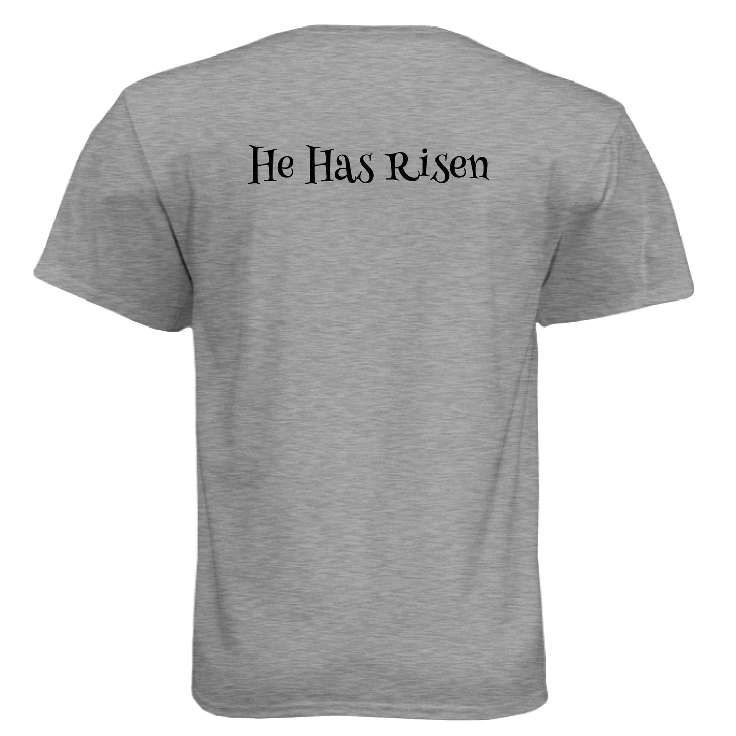Dark Heather Grey (60/40) - BACK