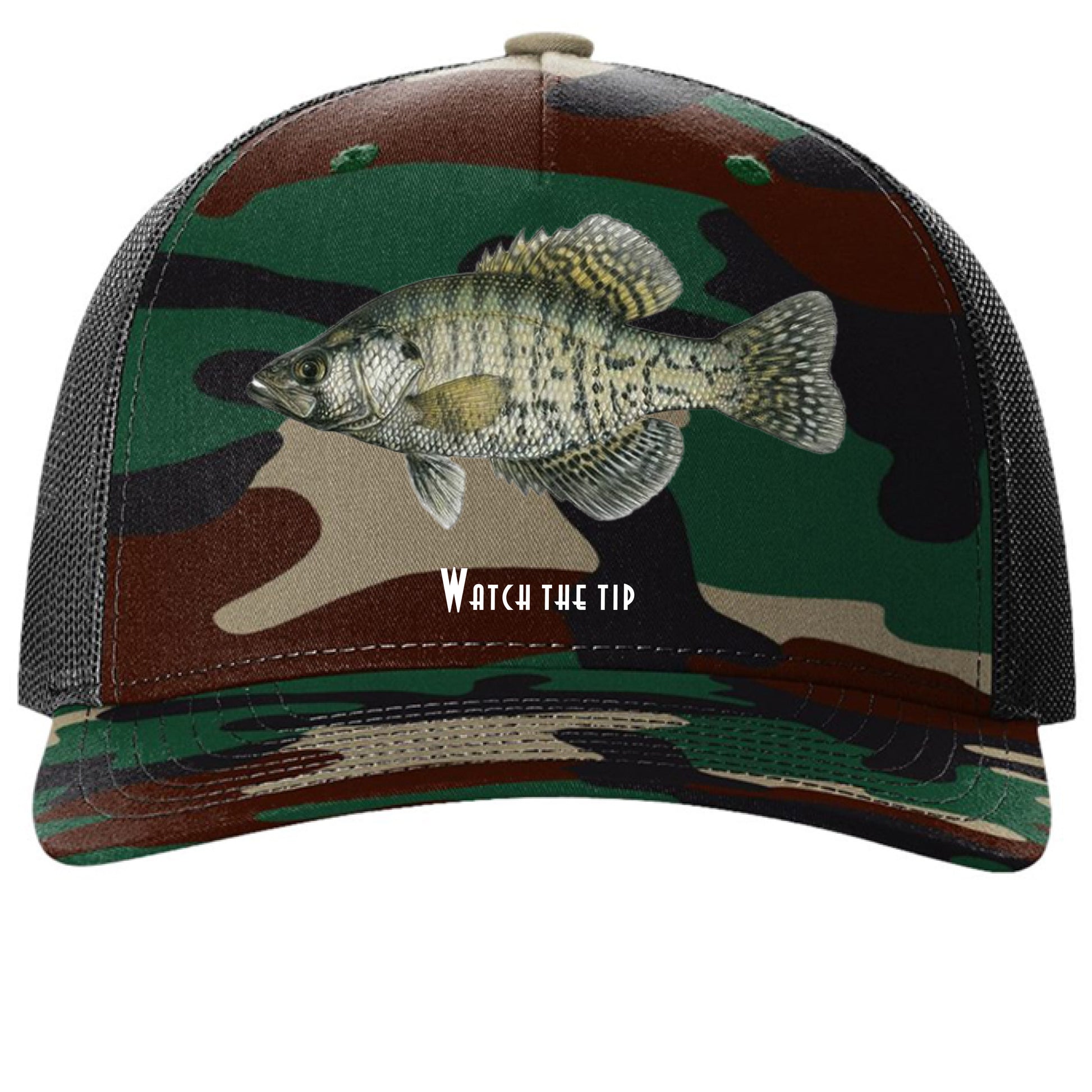 Green Camo/ Black - FRONT