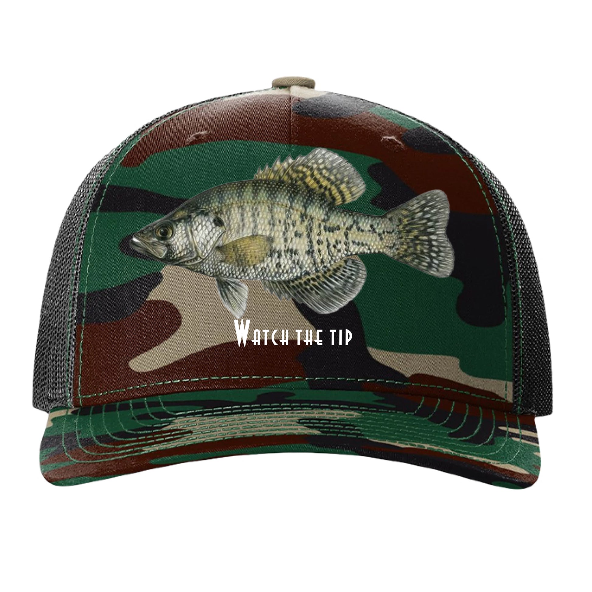 Green Camo/ Black - FRONT