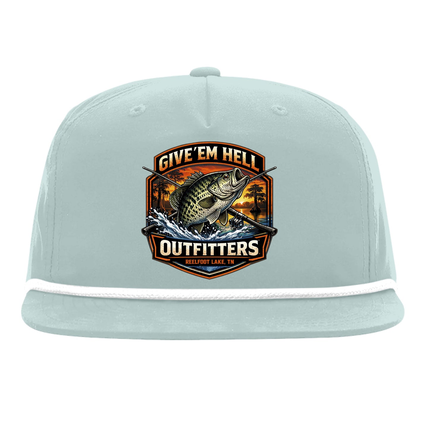 Dusty Blue/ White - FRONT