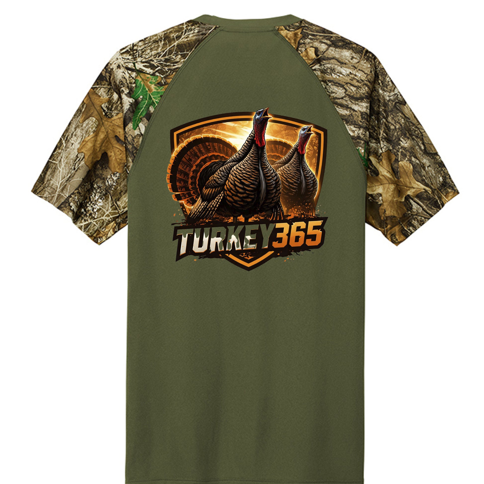 Olive Drab Green/ Realtree Edge - BACK